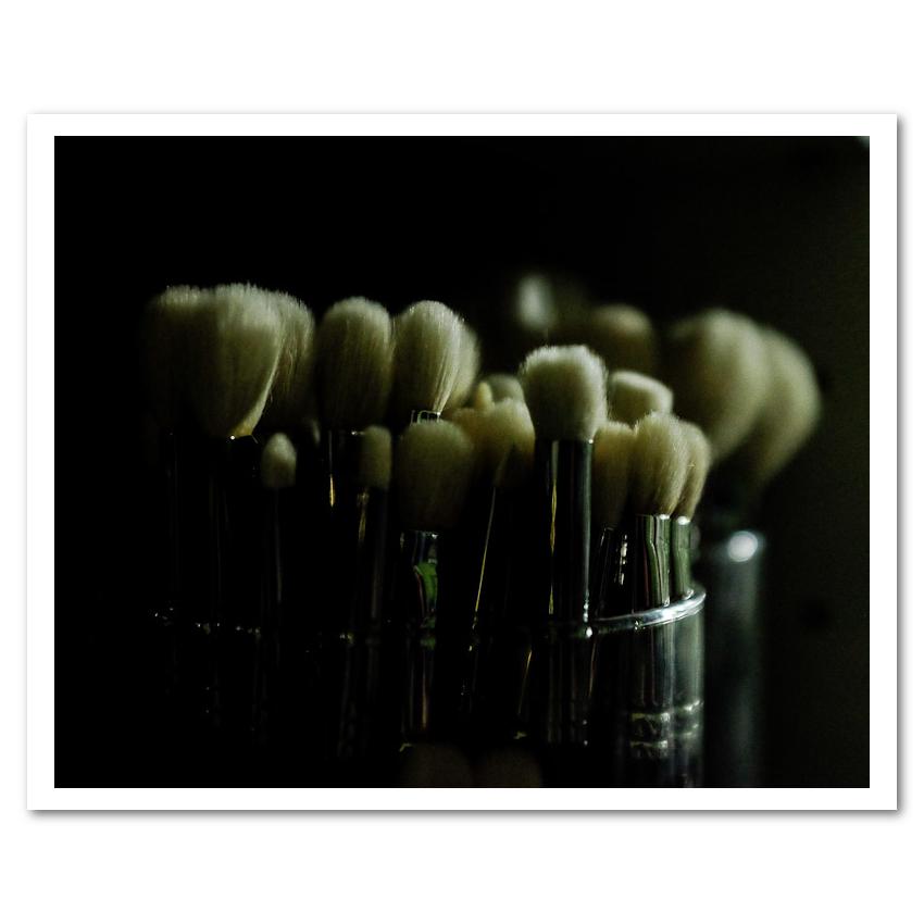 Makeup Brush Set Fine Art Print
