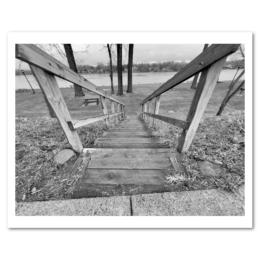 Stairs To Down There Fine Art Print