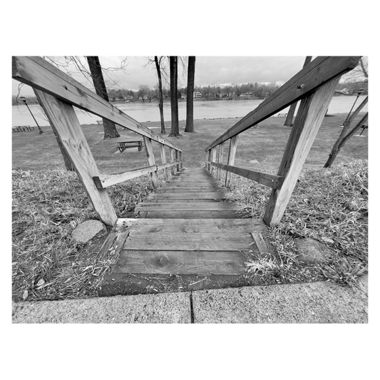 Stairs To Down There Photo Print