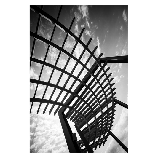 Lines Overhead Photo Print