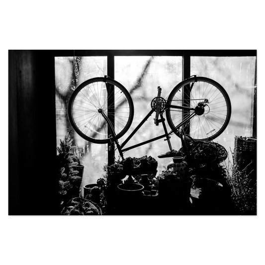 Wheels Up Photo Print, mounted Fuji Lustre, printed edge to edge