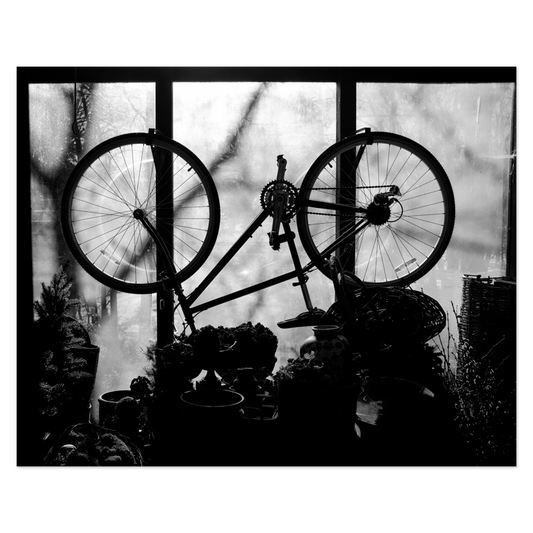 Wheels Up Photo Print, mounted Fuji Lustre, printed edge to edge