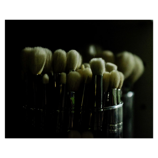 Brushes In Shadow Photo Print, mounted Fuji Lustre, printed edge to edge