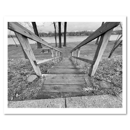 Stairs To Down There Fine Art Print
