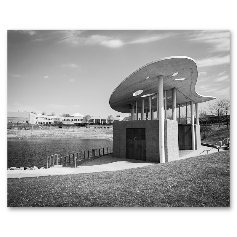 Arts By The Water Metal Print, float-mounted, printed edge to edge