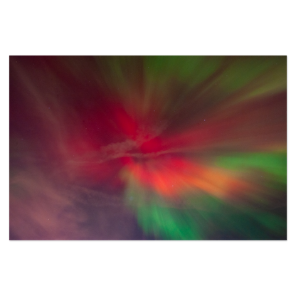 Northern Lights, No. 1 Photo Print, mounted Fuji Lustre, printed edge to edge