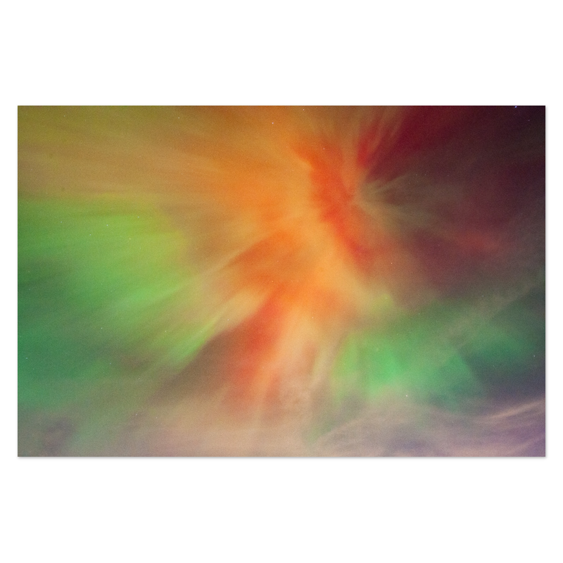 Aurora - The Gannon Storm, No. 4 Photo Print, mounted Fuji Lustre, printed edge to edge