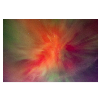 Northern Lights, No. 5 Photo Print, mounted Fuji Lustre, printed edge to edge