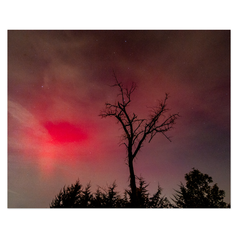 Aurora - The Gannon Storm, No. 6 Photo Print, mounted Fuji Lustre, printed edge to edge