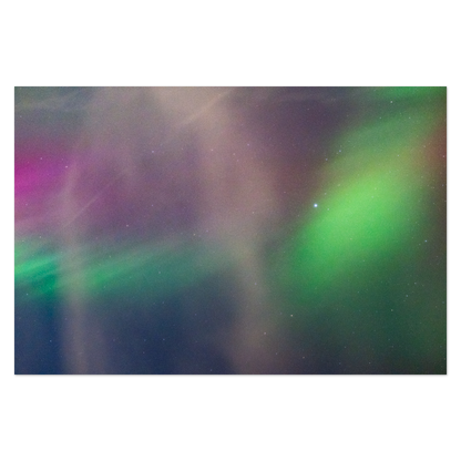 Northern Lights, No. 9 Photo Print, mounted Fuji Lustre, printed edge to edge