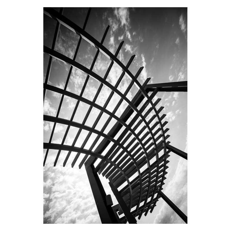 Lines Overhead Photo Print