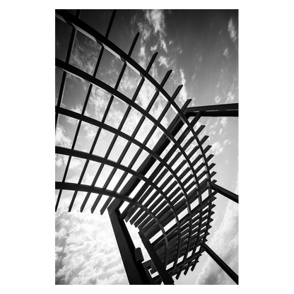 Lines Overhead Photo Print