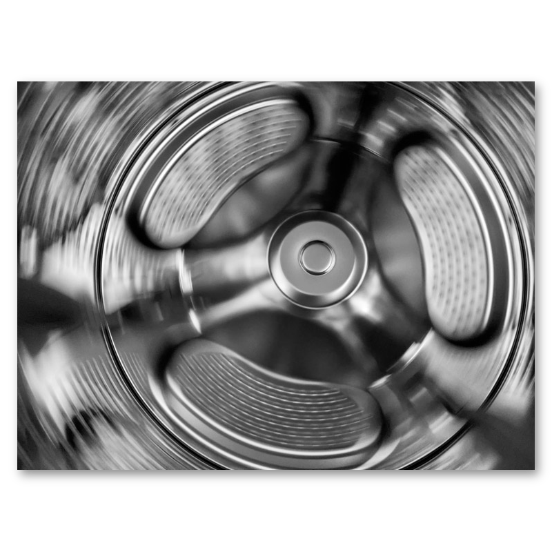 Dizzy Spell Metal Print, float-mounted, printed edge to edge