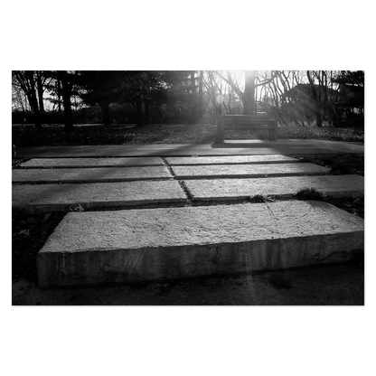 Groundwork Photo Print, mounted Fuji Lustre, printed edge to edge