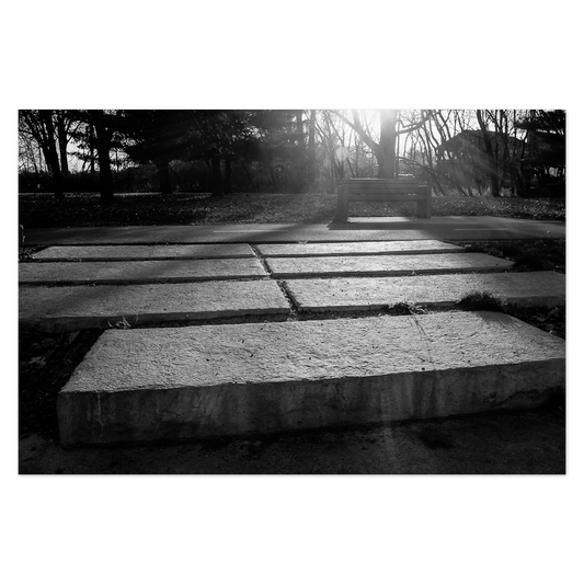 Groundwork Photo Print, mounted Fuji Lustre, printed edge to edge