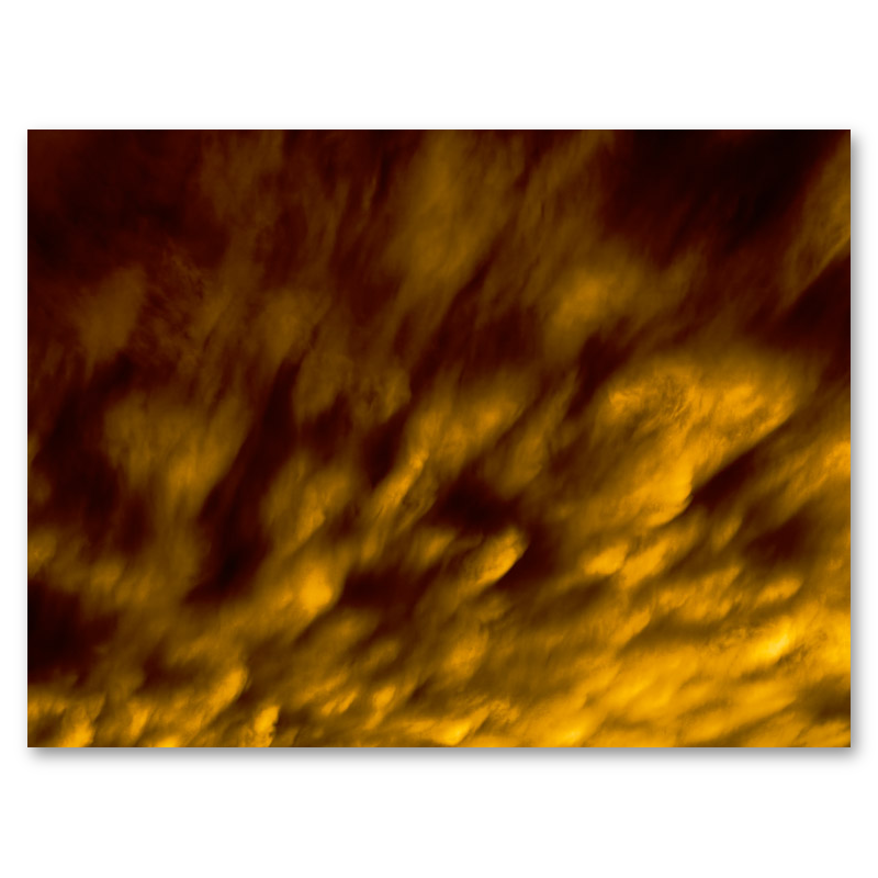Gold Rush Metal Print, float-mounted, printed edge to edge